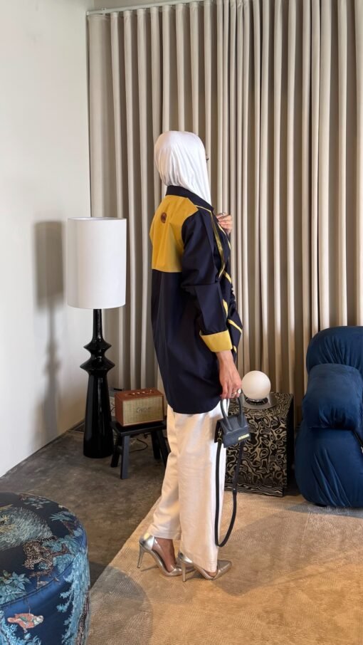 ⁦Navy&yellow⁩ - الصورة ⁦2⁩